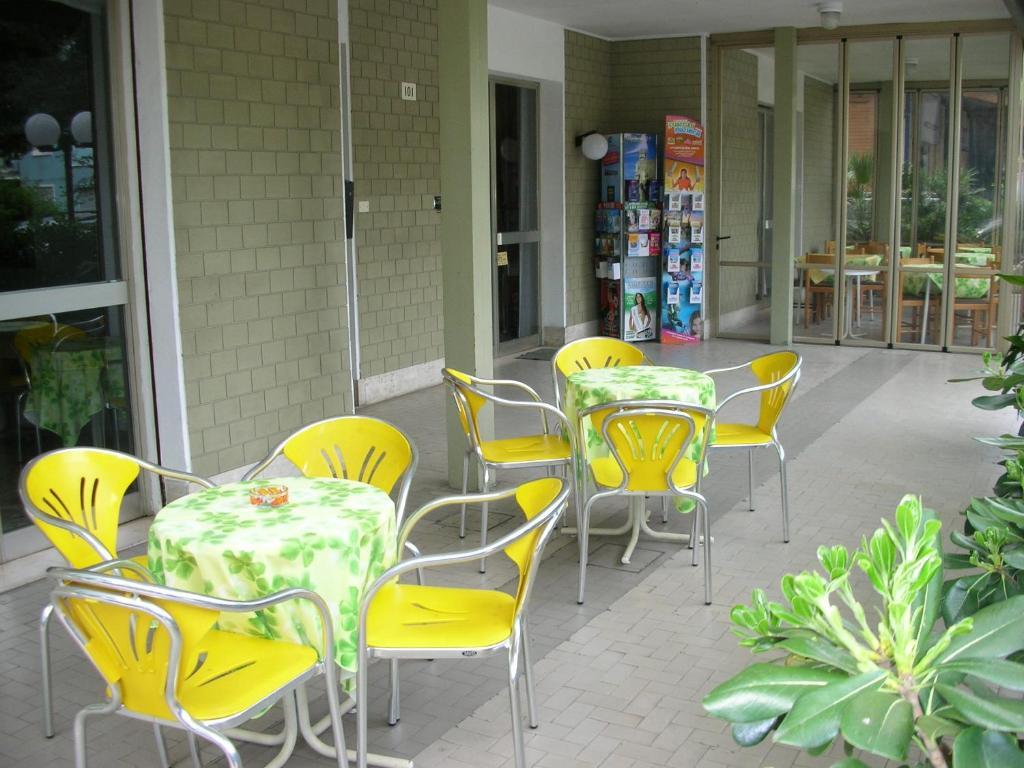 Hotel Leda Rímini Exterior foto